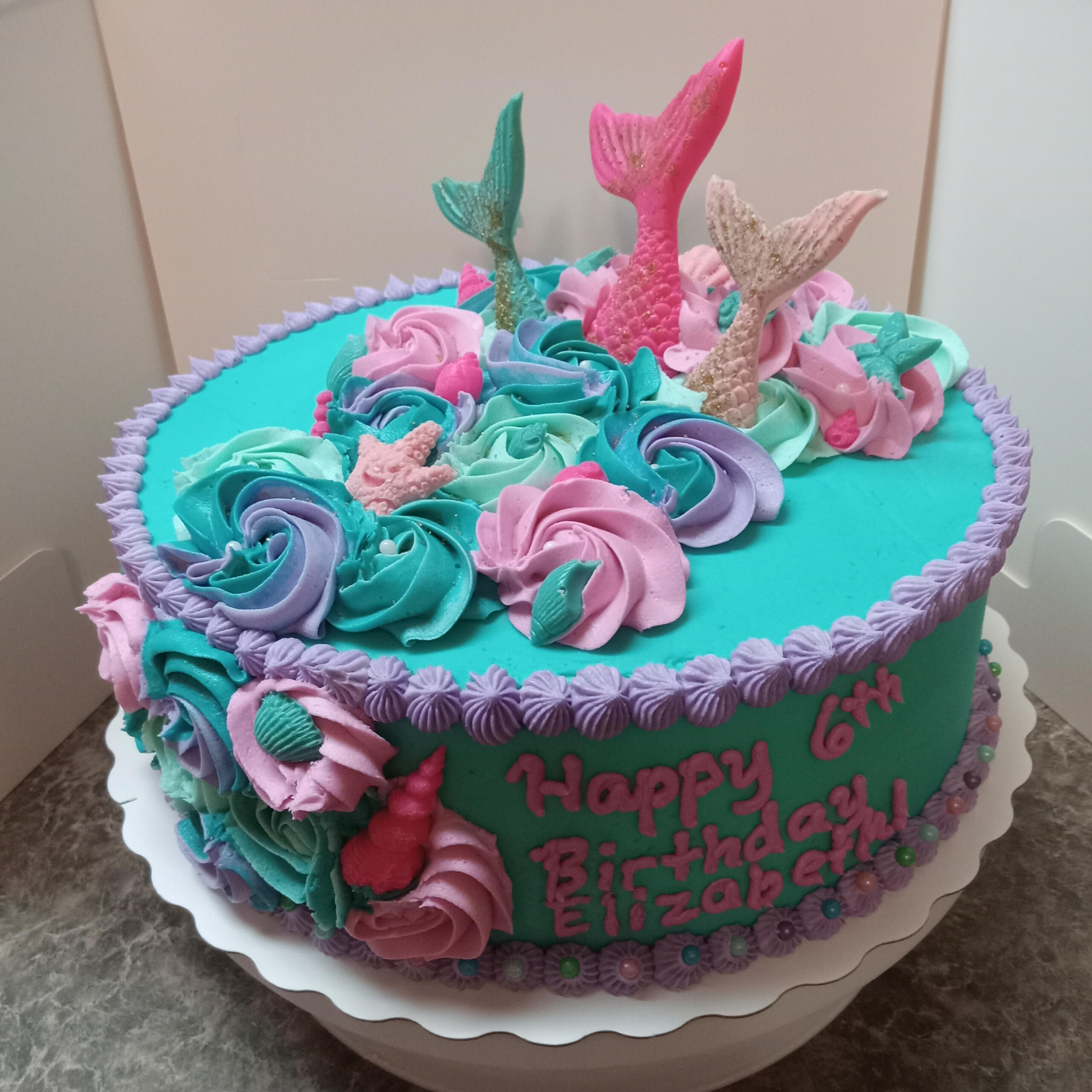 Mermaid cake